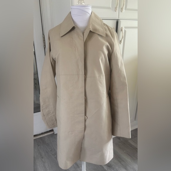 Coach Classic tan women’s Trench Coat Sz S - Picture 1 of 11